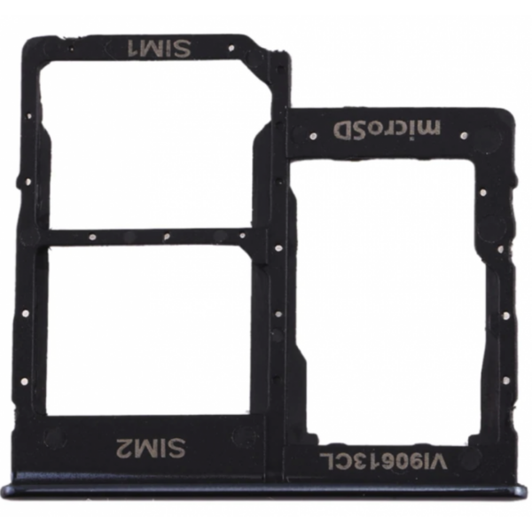 Bandeja Sim + Sim + SD Para Samsung Galaxy A40 / A405 NEGRO