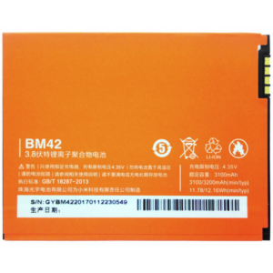 Bateria BM42 para Redmi Note de 3100mAh