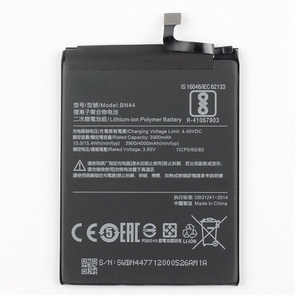 Bateria BN44 Para XIAOMI REDMI 5 PLUS 5.99 De 4000mAh SIN LOGO