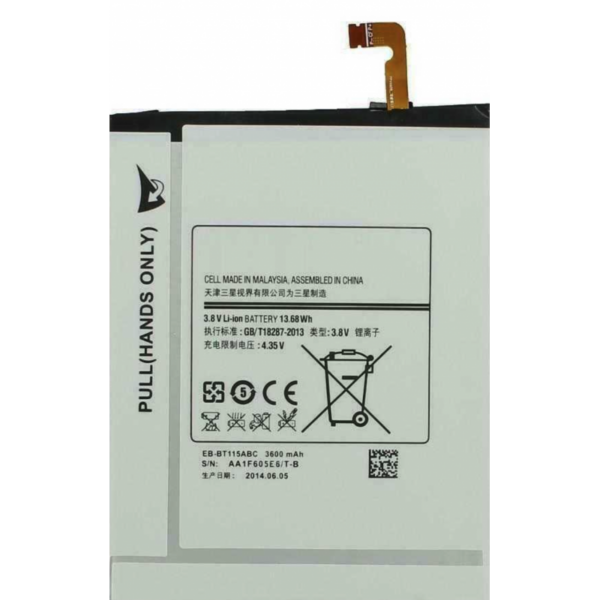 Bateria EB-BT111ABE Para samsung glaxy Tab 3 7.0 LITE / T110 / T111/ t113 / T115 / T116 De 3600mAh