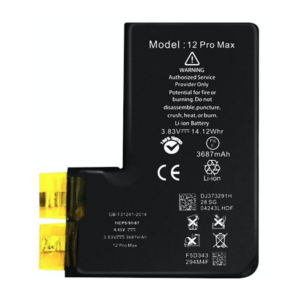 Bateria Litio Sin Flex Ni Chip Para iPhone 12 Pro Max De 3687mAh (Calidad Premium)