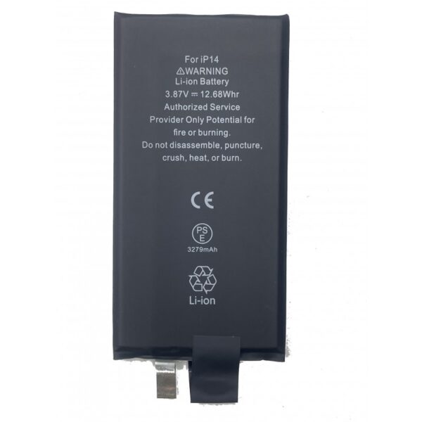 Bateria Litio Sin Flex Ni Chip Para IPhone 14 Plus (A2632 A2885 A2888 A2887 A2886) De 4325mAh (Calidad premium)