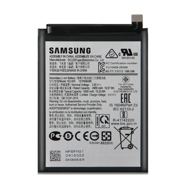 Batería original HQ-50S Para Samsung Galaxy A02S/A025 / M025 De 5000mAh *desmontajee* grado a