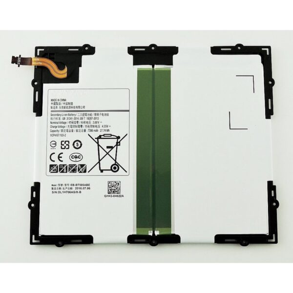Bateria EB-BT585ABE para Samsung Galaxy TAB A 2016 T580 de 7300mAh SIN LOGO