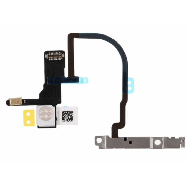 Boton Power Encendido / Micrófono / Flash Traseros Para iPhone Xs Max