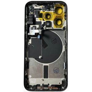 Chasis / Carcasa Central Con Tapa Trasera Con Botones Físicos Laterales Para IPhone 15 Pro (De Desmontaje)