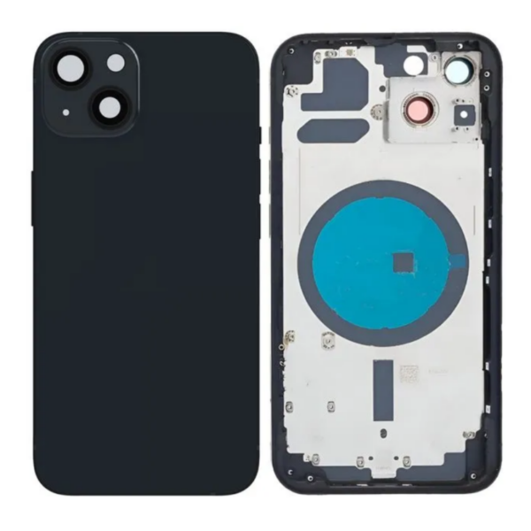 Chasis De Pantalla / Tapa Con Marco Para IPhone 13 Negro (Calidad Premium)