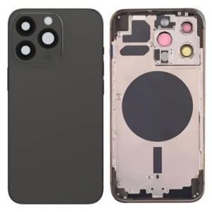 Chasis De Pantalla / Tapa Con Marco Para IPhone 13 Pro Negro (Calidad Premium)