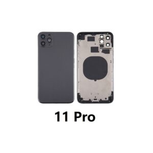 Chasis De Pantalla / Tapa Con Marco Para IPhone 11 Pro (NEGRO) (Calidad Premium)
