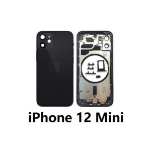 Chasis De Pantalla / Tapa Con Marco Para IPhone 12 Mini Negro  (Calidad Premium)