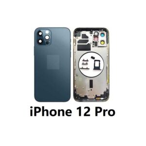 Chasis De Pantalla / Tapa Con Marco Para IPhone 12 Pro (AZUL) (Calidad Premium)
