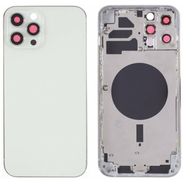 Chasis De Pantalla / Tapa Con Marco Para IPhone 12 Pro Max Azul (Calidad Premium) - Imagen 2