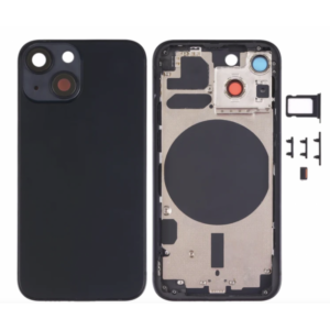 Chasis De Pantalla / Tapa Con Marco Para IPhone 13 Mini Negro (Calidad Premium)