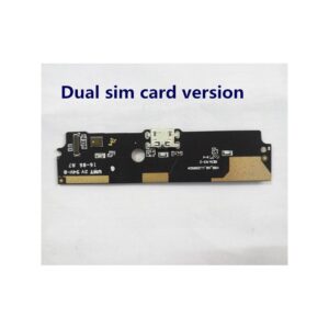 Placa Auxiliar de conector de carga para Redmi Note Dual SIM color Negro