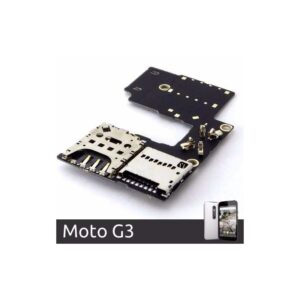 Flex Lector SIM+Lector Tarjeta SD para Moto G3 Xt1541 Xt1542