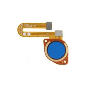 Flex Sensor Huellas para Motorola Moto e7 / e7 power / E7i Power azul