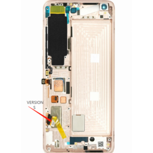 SERVICE PACK PanTalla Original Con Marco Para XiaoMi Mi 10 / Mi 10 Pro / FLEX VERSION S *ORO*