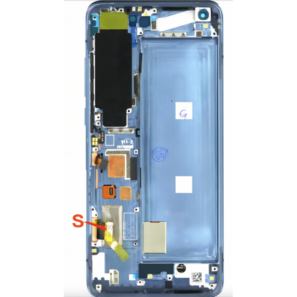 SERVICE PACK PanTalla Original Con Marco Para XiaoMi Mi 10 / Mi 10 Pro / FLEX VERSION S