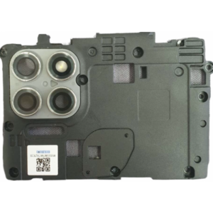 lente de cámara trasera con soporte de marco para Motorola Moto g9 power
