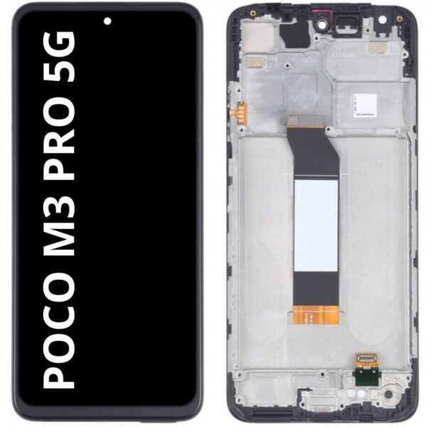 Pantalla completa con marco para Xiaomi Pocophone M3 Pro 4G,5G / Redmi Note 10 5G / Redmi note 10T 5G PREMIUM