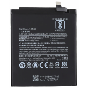 Bateria BN43 / BM43 Para xiaomi redmi note 4X GLOBAL De 4000mAh