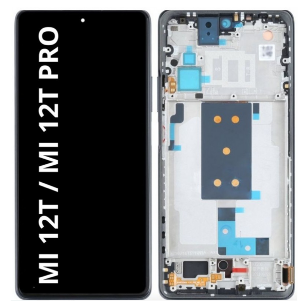 Pantalla Completa Amoled Y Táctil Con Marco Para Xiaomi Mi 12T / MI 12T PRO