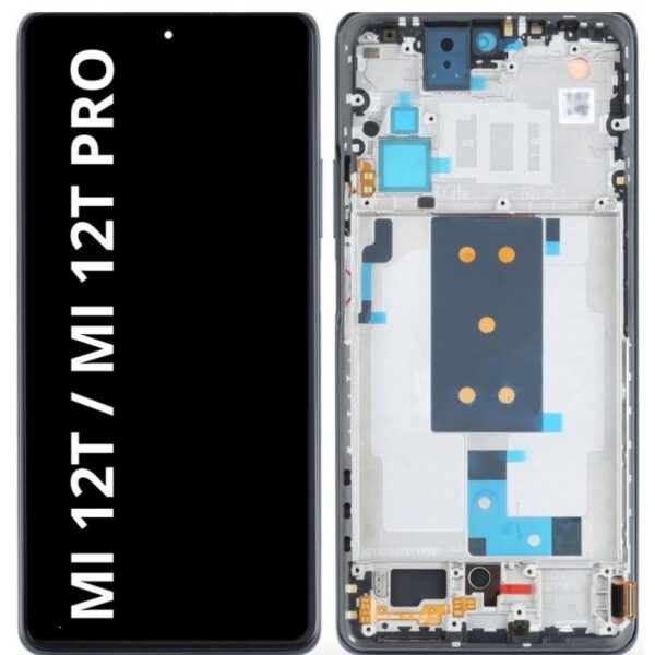 Pantalla Completa amoled Y Táctil con marco para Xiaomi Mi 12T / MI 12T PRO