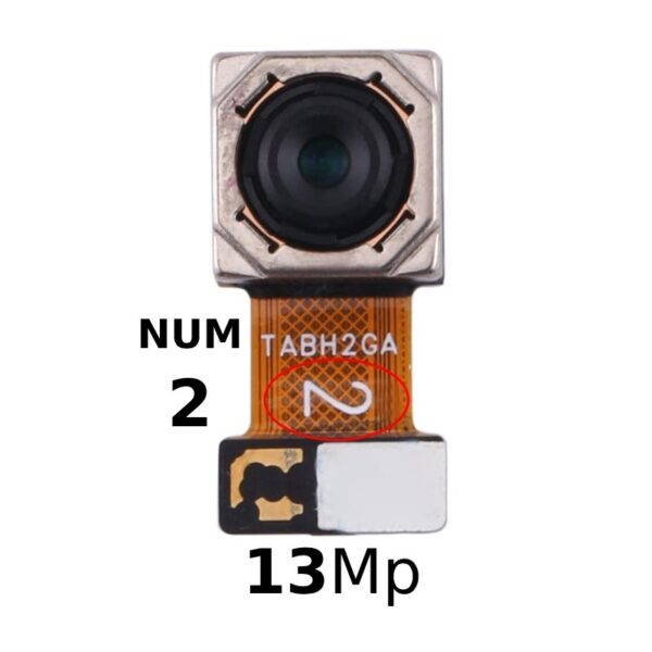 Camara Trasera NUMERO 2 Para Samsung Galaxy A20S / A207 de 13MP
