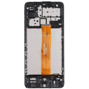 Pantalla Completa Con Marco Para Samsung Galaxy M12 / M127 (NEGRO)