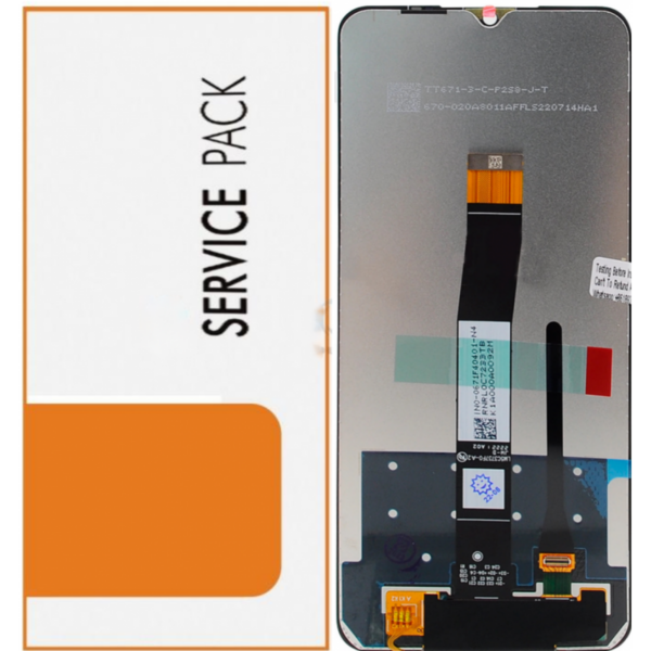 SERVICE PACK Pantalla Original Sin Marco Para Xiaomi Redmi 10C