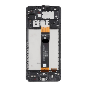 Pantalla Completa con Marco Para Samsung Galaxy A12 2021 / A127 (NEGRO) Premium CDOT