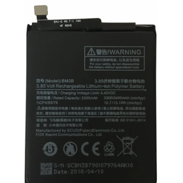 Batería BM3B para Xiaomi mi mix 2 / mi mix 2s de 3400mAh SIN LOGO