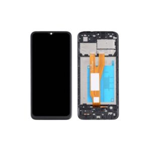 Pantalla Completa Original Con Marco Para Samsung Galaxy A032 / A03 Core 2022 (NEGRO)