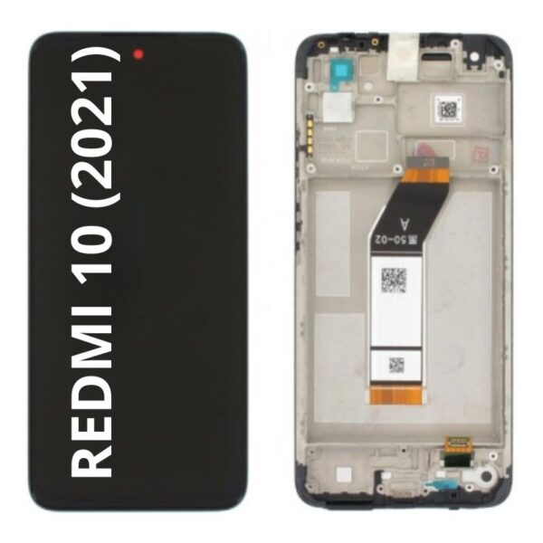 Pantalla Completa Tactil Y LCD Con Marco Para Xiaomi Redmi 10 (2021)