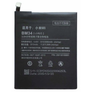 bateria bm34 para xiaomi mi note pro de 3010mAh SIN LOGO