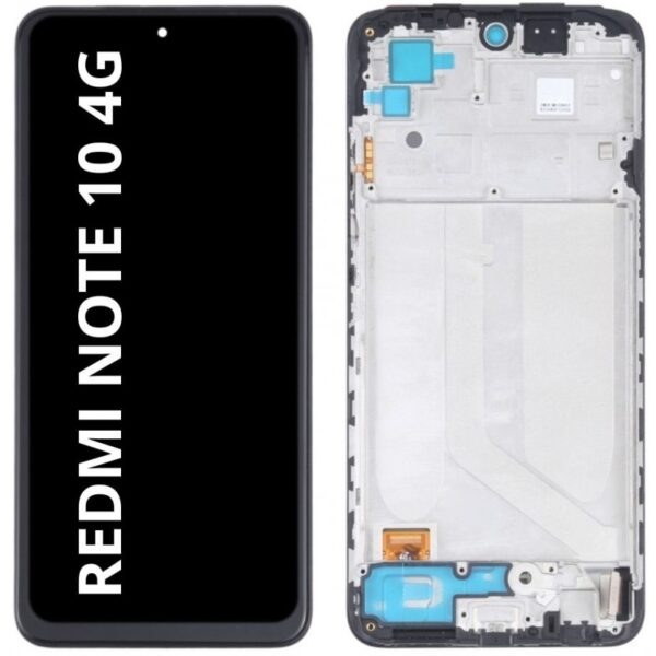 Pantalla Completa Tactil Y LCD Con Marco Para Xiaomi Redmi Note 10 4G / Note 10S