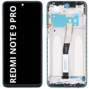 Pantalla Completa Con Marco Para Xiaomi Redmi Note 9 Pro / Note 9S / Note 9 Pro Max / Note 10 Lite Calidad PREMIUM (Azul)
