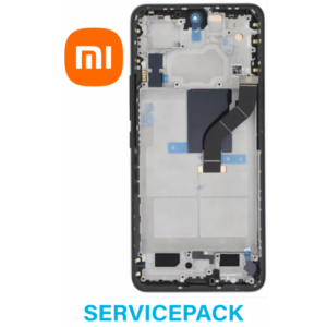Pantalla Completa Original Con Marco Para Xiaomi Mi 12 Lite 5G (Negro)