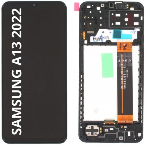 Pantalla Completa Con Marco Para Samsung A13 2022 A137F Calidad Premium