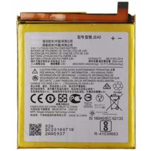 Bateria JE40 Para Motorola Moto One / Moto Z3 / G7 Play De 3000mAh
