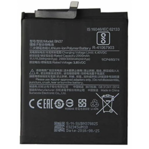 Batería BN37 para Xiaomi Redmi 6 / REDMI 6A 2900mAh / 4.4V / 11.5WH SIN LOGO