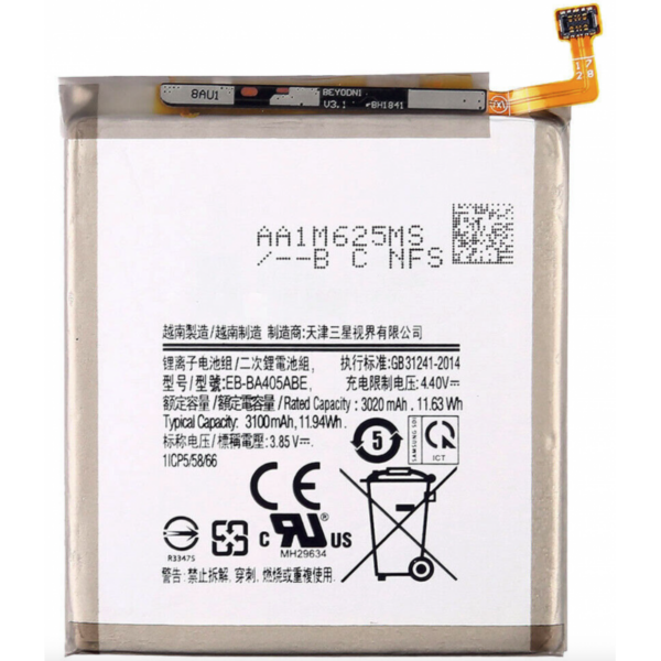 Batería EB-BA405ABE Para Samsung Galaxy A40 / A405F De 3020mAh SIN LOGO