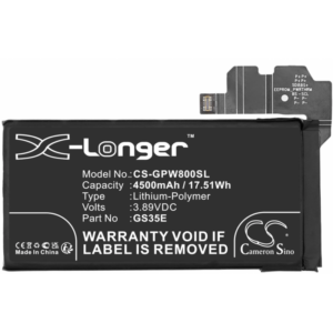 Bateria Litio Para Google Pixel 8 (G9BQD, GKWS6) De 4500mAh/17.79Wh