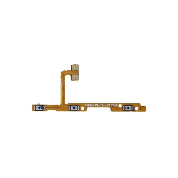 Flex Boton Power Encedido y Volumen Para Xiaomi Redmi Note 9T / Redmi Note 9 5G