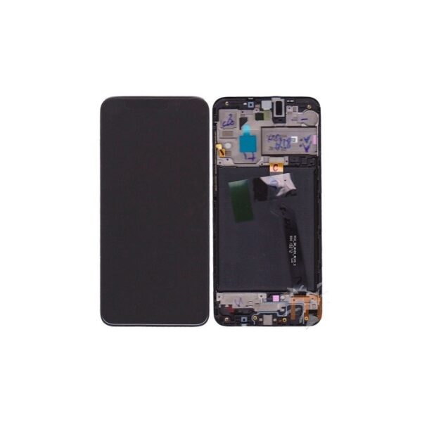 Pantalla Completa Con Marco Para Samsung Galaxy A10 / A105FN / VERSION NO EU CODE (NEGRO)
