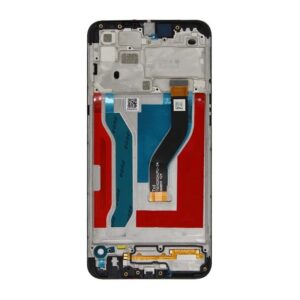 Pantalla Completa reparada Con Marco Para Samsung Galaxy A10S / A107 (NEGRO)