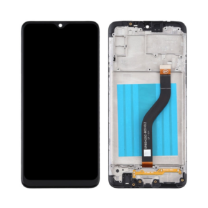 Pantalla Completa Original Con Marco Para Samsung Galaxy A20s / A207 (NEGRO)