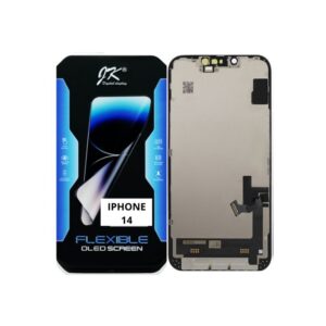 Pantalla Completa Flexible Oled Screen calidad premium JK para IPhone 14 (A2649 A2881 A2884 A2883 A2882) (Chip Removible)