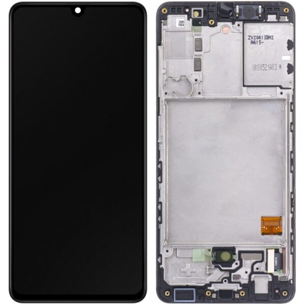 Pantalla Completa Original Con Marco Para Samsung Galaxy A41 / A415 (NEGRO)