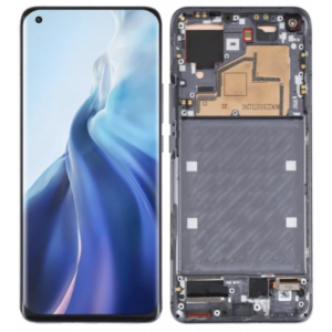 Pantalla Completa Original Con Marco Para Xiaomi Mi 11 5G*violeta*
